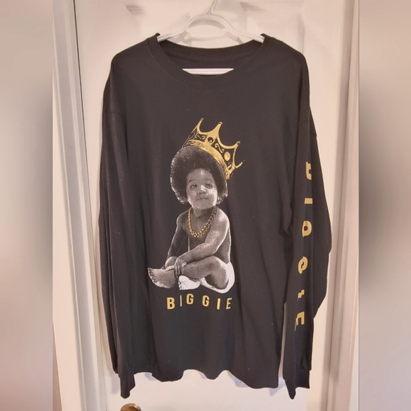 Other - Notorious B.I.G long sleeve shirt XL
